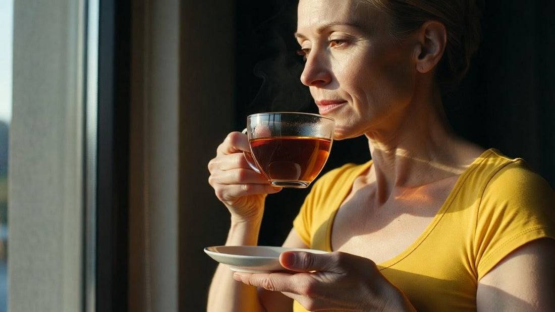 woman-drinking-oolong-tea